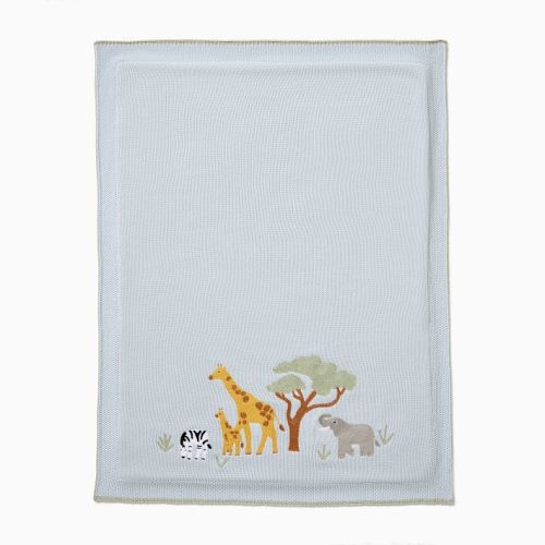 West Elm Safari Knit Baby Blanket