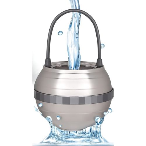 Bath Filter for Tub Faucet - 11 Stage Bathtub Water Filter with Vitamin C - Removes Chlorine & Contaminants - Bath Water Filter for Baby & Kids - Healthy Skin & Hair (Nickel/Gunmetal)