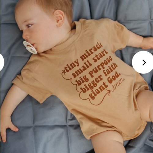 Tiny Miracle Bubble Bodysuit – OUR HOUSE ABOVE