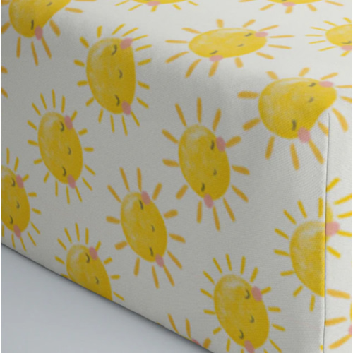 Sunshine Fitted Crib Sheet - Little Sleepies