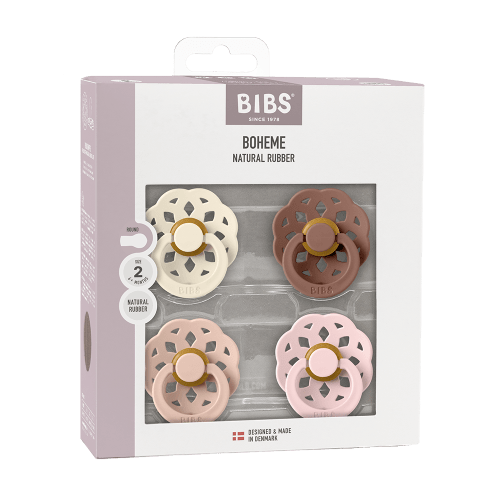 BIBS Boheme 4-Pack - Elegant Pacifiers for Comfort – Bibsworld store US