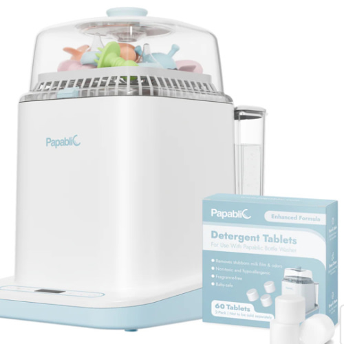 Baby Bottle Washer Sterilizer and Dryer All in One Bottle Cleaner