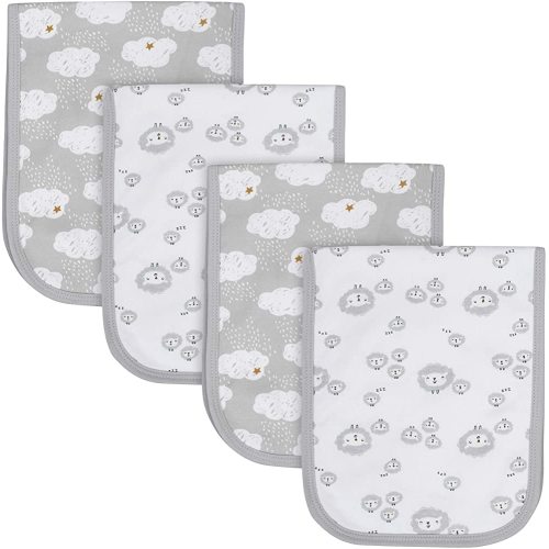 Gerber Baby 4-Pack Flannel Burp Cloth