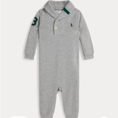 Baby Polo Cotton Coverall