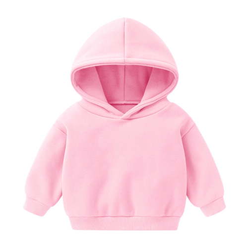 REDARER Toddler Hoodie, Boys Girls Solid Color Pullover, Soft Baby Sweatshirt with Hood, Lightweight Kids Top for Fall,for 12-18 Months