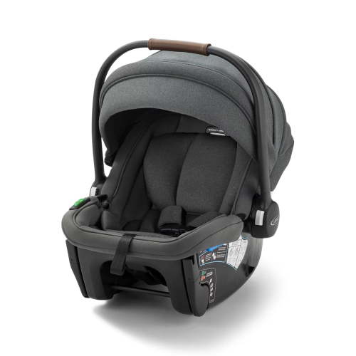 Graco GoMax Baseless Infant Car Seat with Insta-Install Rigid Latch, Ace, Black