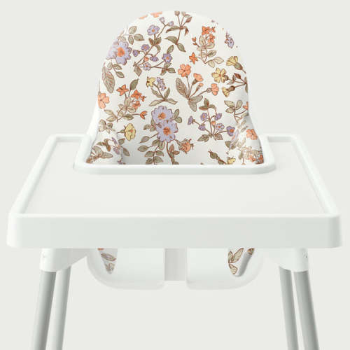 Highchair Cushion Cover - Vintage Floral
