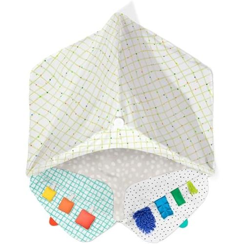 LOVEVERY, Play Space Cover (Confetti), Limited Edition for Play Gym, Cozy Hideaway and Toddler Fort