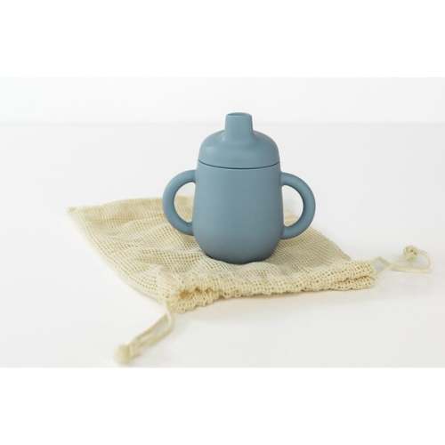 Sippy Cup, Azure - Tushbaby | Maisonette