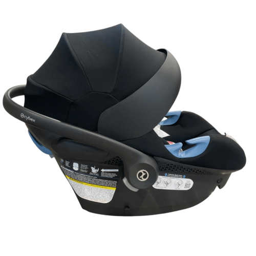Cybex Aton G2 Infant Car Seat with Load Leg Base, 2025, Moon Black