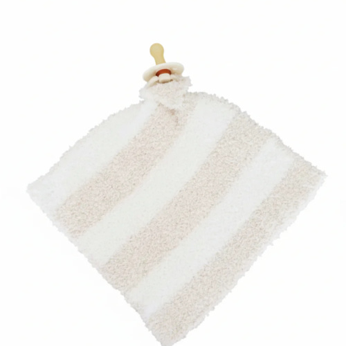 CuddleLane™ Luxe Lovey | Toffee Stripe