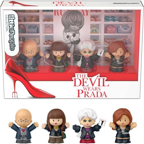 Little People Collector The Devil Wears Prada Special Edition Set for Movie Fans, 4 Figures in a Display Package (Amazon Exclusive)