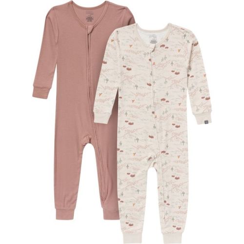 Modern Moments by Gerber Baby Boy's 2-Piece Snug Fitting Footless Pajamas, 0-3 months