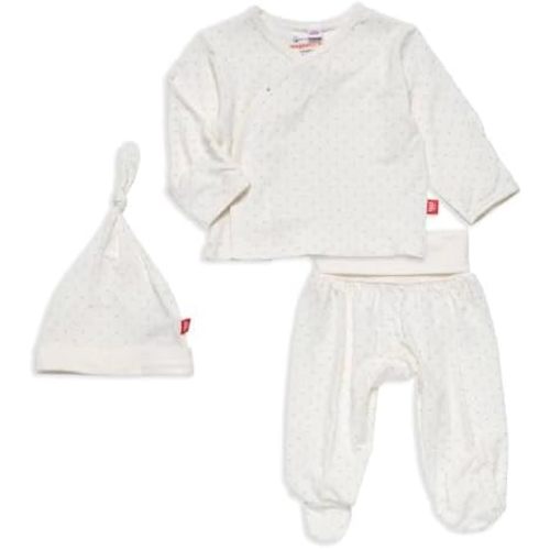 Magnetic Me Modal Newborn Take Home Kimono Set | Silky Soft Modal Fabric