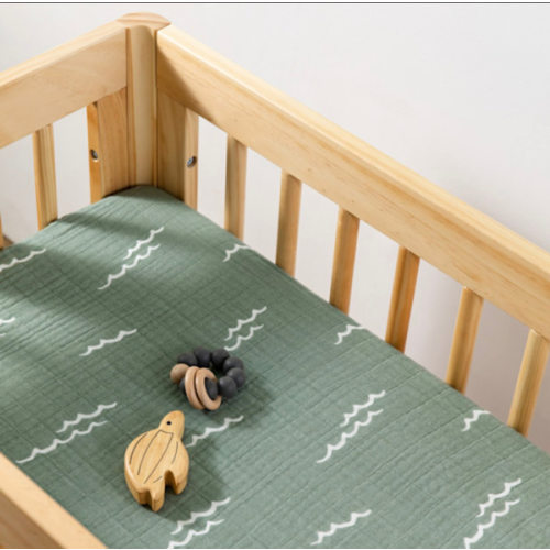 Babyletto All-Stages Bassinet Sheet in GOTS Certified Organic Muslin Cotton