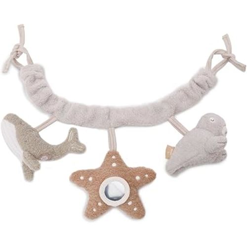 Pram Chain - Deep Sea Stroller Arch with Starfish, Seal, Whale - 0+ Months