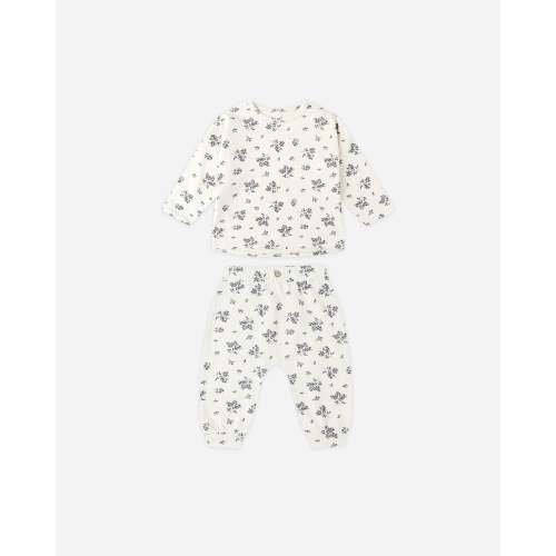 Tee + Pant Set || Blue Floral – Rylee + Cru