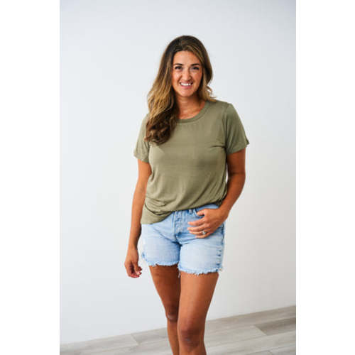 Latched Mama Classic Crewneck Nursing Tee