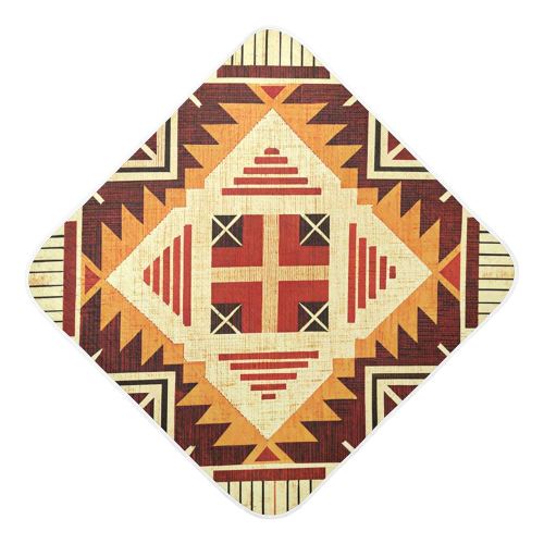 Native American Style Baby Towel Ultra Soft Hooded Towels for Babies - Ultra Absorbent Cotton Bath Towels 30x30 Inch