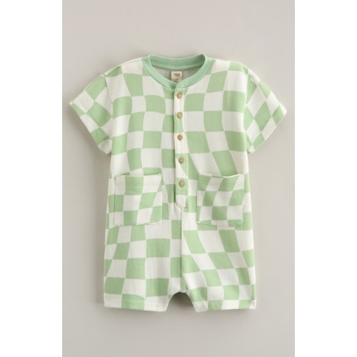 Front Pocket Romper, 9M