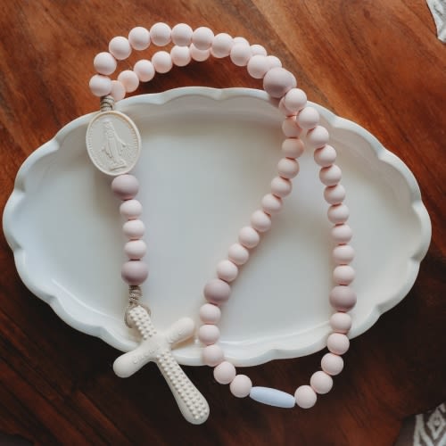 Chewable Silicone Rosary - Cecilia - Chews Life