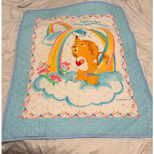Vintage “New” Care Bear Quilt