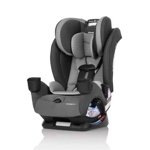 All4Stages Slim 4-in-1 Convertible Car Seat (Baldwin Gray)