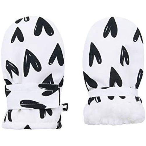 American Trends Lined Fleece Toddler Mittens Winter Warm Gloves Child Ski Waterproof Snow Baby Mittens for Boys Girls