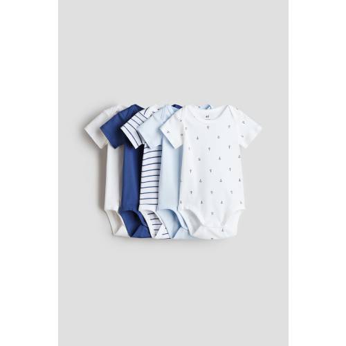 5-PACK COTTON BODYSUITS