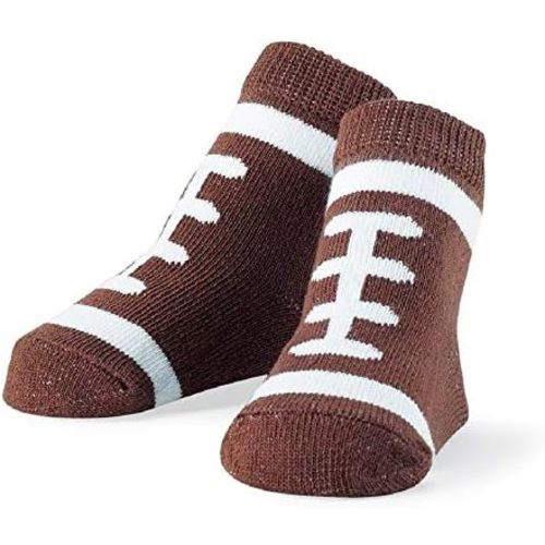 Mud Pie Newborn Baby-Boys Football Socks