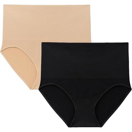 Motherhood Maternity womens Seamless Postpartum Shaper Panty , Belly Support Underwear , 2-pack