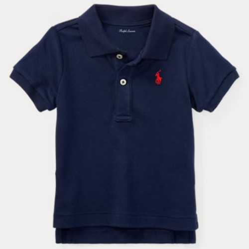 Baby Boys' Cotton Interlock Polo Shirt | Ralph Lauren
