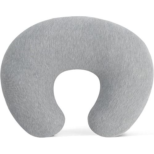 FUNUPUP Rayon Made from Bamboo Nursing Pillow Cover Compatible with Boppy Nursing Pillow, Stretchy Baby Nursing Covers for Breastfeeding Pillows for Boys Girls, Grey