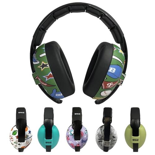 Baby BanZ Earmuffs Infant Hearing Protection – Ages 0-2+ Years – The Best Earmuffs for Babies & Toddlers – Industry Leading Noise Reduction Rating – Soft & Comfortable – Baby Ear Protection
