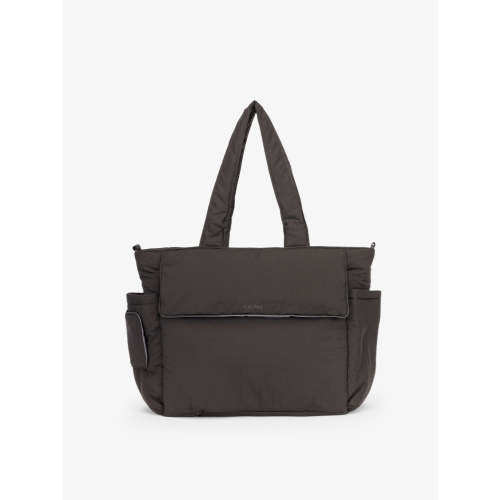 Diaper Tote Bag with Laptop Sleeve - HAZELNUT