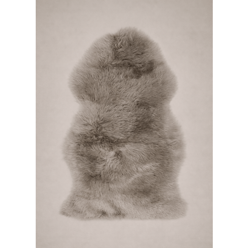Real Fur Rug - Highland Hide Driftwood