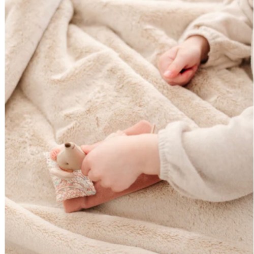 LUSH RECEIVING BLANKET – Saranoni | Buttermilk Cream Blanket