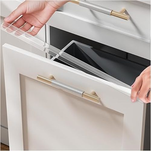 12 Pack 18" Cabinet Door Protector Edge Guard for Kitchen Cabinet & Drawer