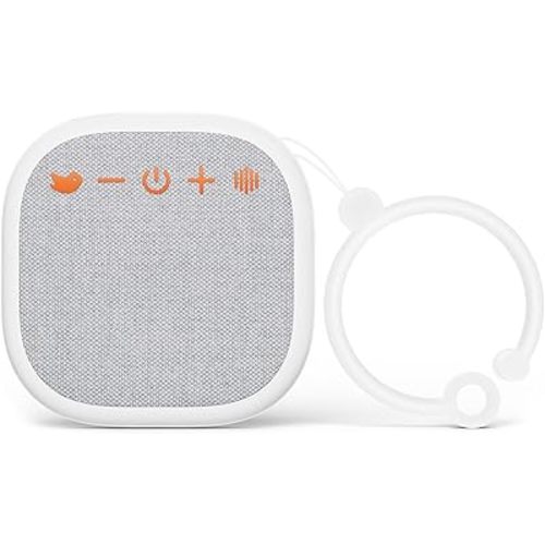 Sound Machine White Noise Machine - Portable 17 Non Looping Soothing Sounds for Sleep, 30 Hours, Memory, Noise Machines for Office Privacy Home Travel, Mini Sound Timer Therapy for Baby