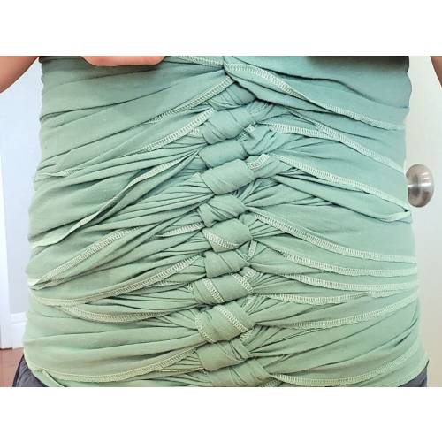 Organic Linen Cotton Bengkung Belly Binding Wrap - Postpartum Support