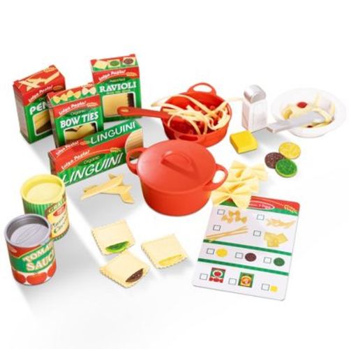 Melissa & Doug Prepare & Serve Pasta Play Food Set