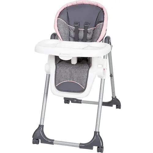 Baby Trend Dine Time 3-in-1 High Chair, Starlight Pink