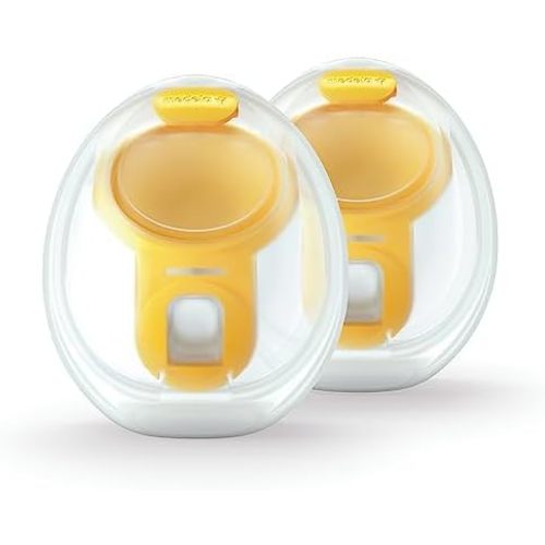 Medela Hands-Free Collection Cups, Cups for Electric Breast Pumps, Set of 2