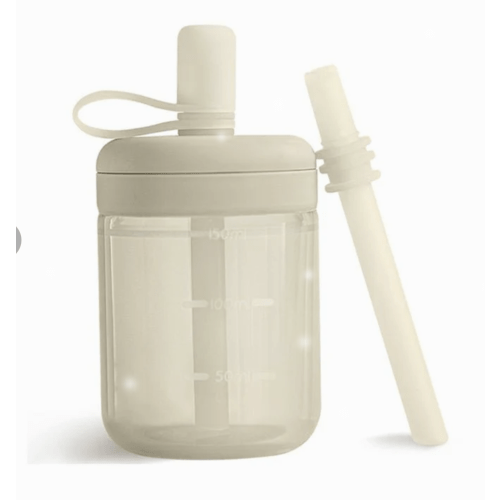 Silicone Training Cup with Straw