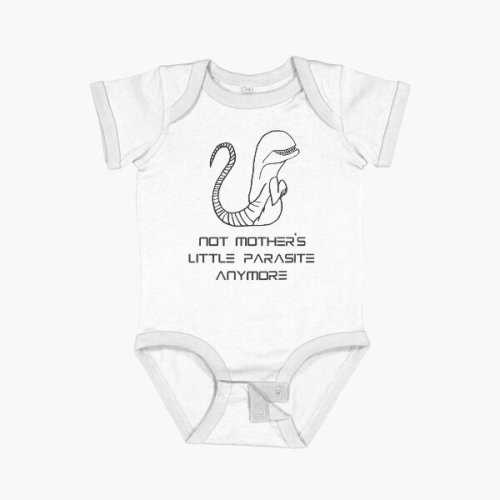 Not Mother's Little Parasite Anymore Baby One-Piece