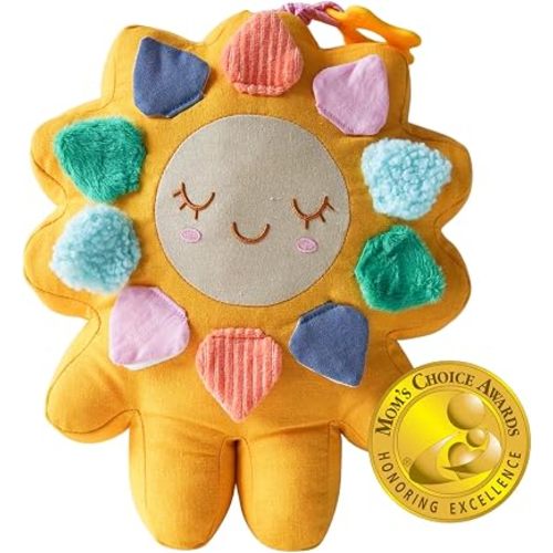 Birdsong Cuéntale al Sol (Count with the Sun) Bilingual Baby Musical Plush Toy – Spanish & English Counting 1–10 Toy for Babies 0+, Sensory Infant Toy, Bilingual Baby Gift