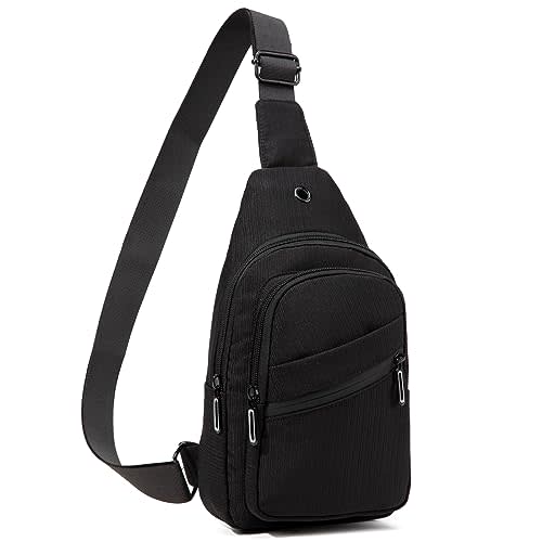 EVANCARY Small Sling Bag for Women Men, Sling Backpack Chest Daypack Crossbody Bag for Travel Outdoor Hiking