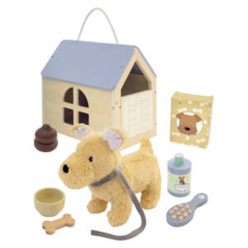 Kids Wooden Little Helpers Play Set - Dog