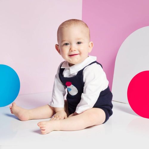 Baby boy knitted bloomer