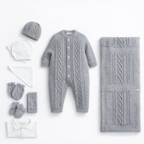Gray NewBorn Set